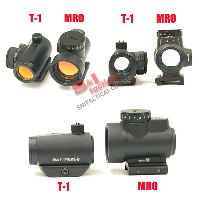 Holographic MRO Red Dot Scope W/ Low Mount QD mount